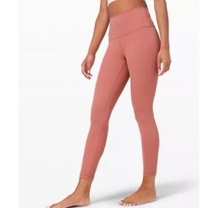 Lululemon Wunder Under High-Rise Tight 25" *Full-On Luxtreme -Brier Rose -Size12